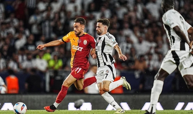 Galatasaray ve Beşiktaş'ın ilk 11'leri belli oldu