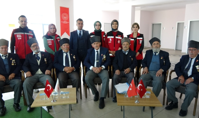 Gaziler gençlerle buluştu
