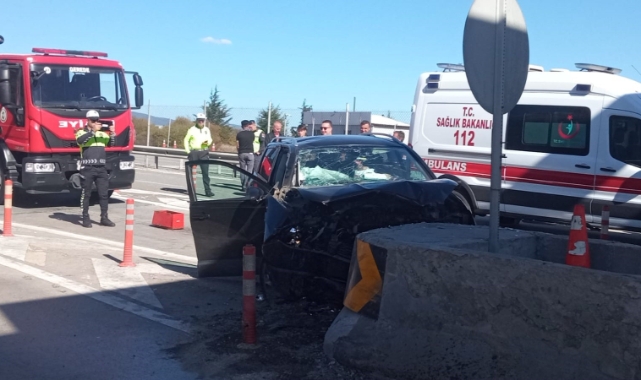 Gişelerde feci kaza:1 ölü, 1 yaralı
