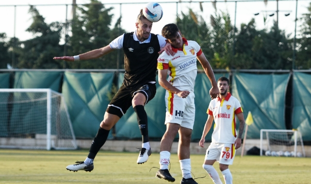Göztepe hazırlık maçında galip
