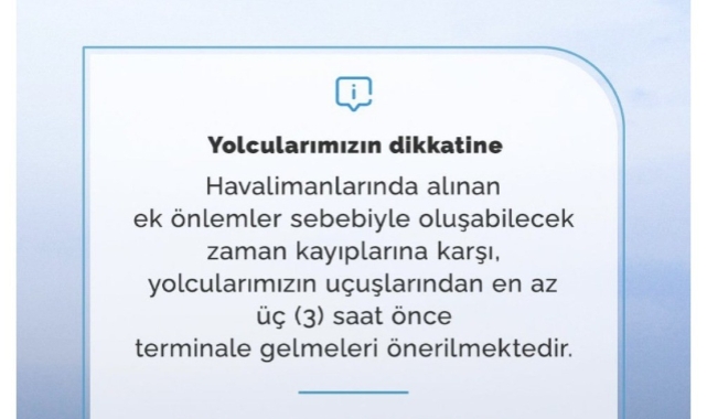 Havalimanlarında güvenlik önlemleri arttırıldı