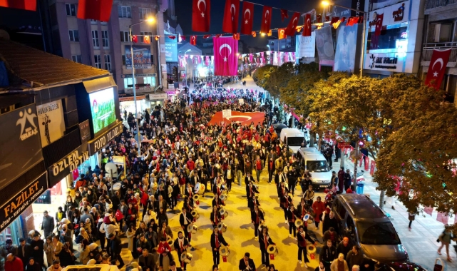 İnegöl'de Cumhuriyet Bayramı coşkusu