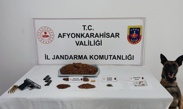 Jandarmadan uyuşturucu baskını   