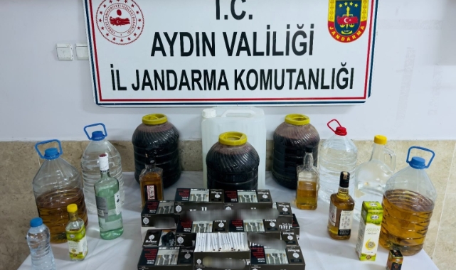 Kaçak ürettiği alkolleri satan şüpheli yakalandı   