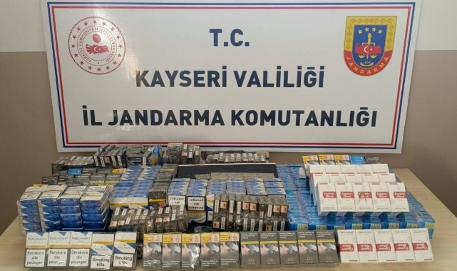 Kaçakçılığa geçit yok! 640 paket ele geçirildi