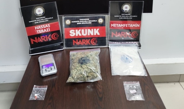 Kastamonu'da uyuşturucu operasyonu: 2 tutuklu