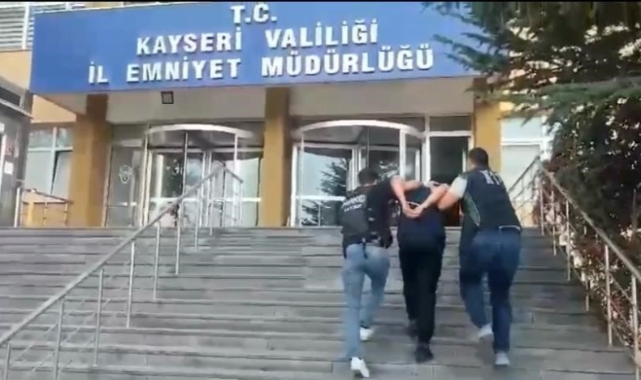 Kayseri'de kesinleşmiş hapis cezasıyla aranan 2 şahıs yakalandı   