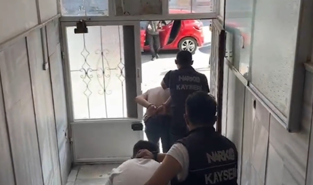 Kayseri'de torbacılara operasyon