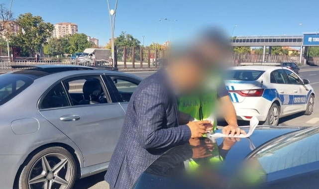 Kayseri'de trafikte tehlikeli hareketler yapan araçlara ceza