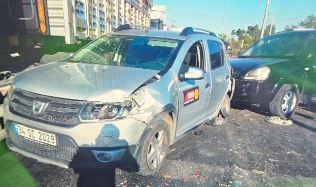 Konya'da 3 araç çarpıştı: 1 yaralı