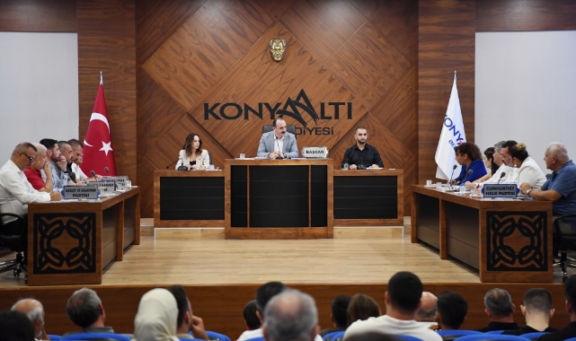 Konyaaltı Belediyesinin 2025 yılı bütçesi belirlendi