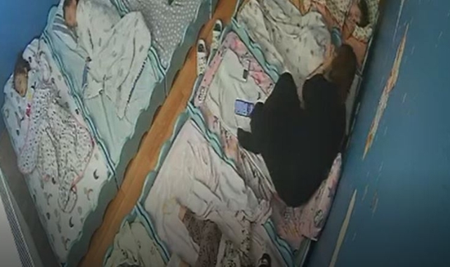 Kreşte öğretmen şiddeti! 21 aylık bebeği tokatladı