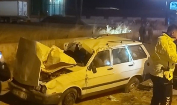 Kütahya'da trafik kazası! 1 ölü, 2 yaralı