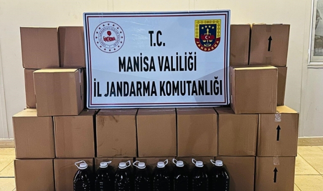 Manisa'da piyasa değeri 3 milyon olan sahte zeytinyağı ele geçirildi