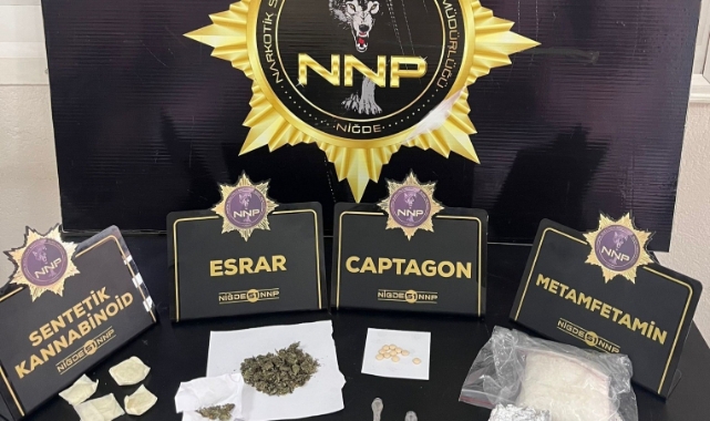 Niğde’de uyuşturucu operasyonu