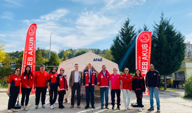 Öğrenciler afette yapması gerekenleri öğrendi