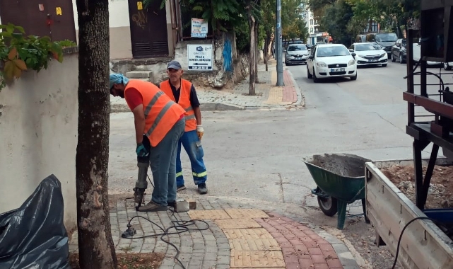 Osmangazi Belediyesi güvenli ulaşım için çalışmalarını sürdürüyor