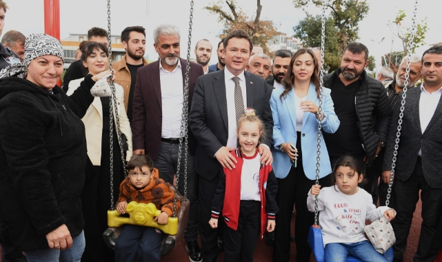 Osmangazi'de İsmet Paşa Parkı hizmete açıldı
