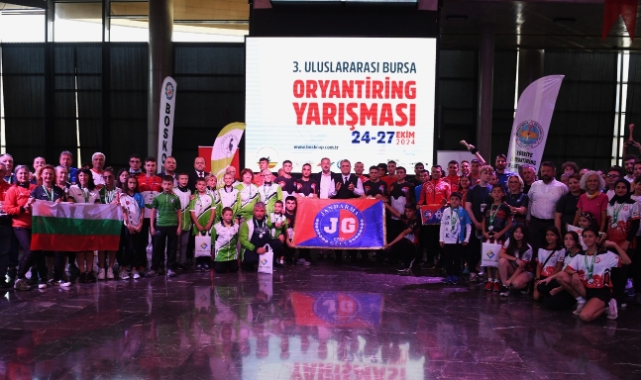 Osmangazi’de oryantiring yarışları nefesleri kesti