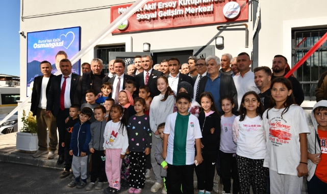 Osmangazi'den aynı çatı altında 4 önemli hizmet