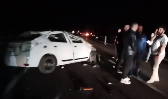 Otoyolda araç takla attı! 7 yaşındaki çocuk hayatını kaybetti
