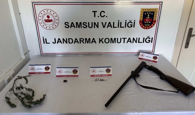 Samsun'da 14 yıl hapis cezası bulunan 2 kişi yakalandı