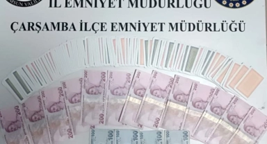 Samsun'da kumar oynarken suçüstü yakalandılar