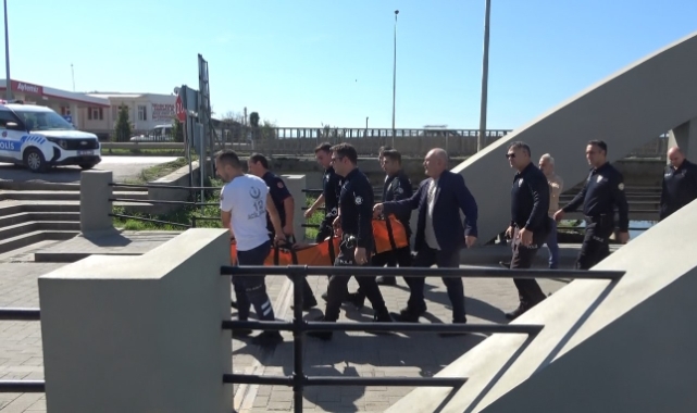 Samsun'da polis hayat kurtardı