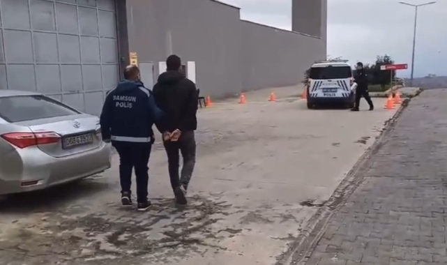Samsun'da şans oyunları işletmesinden 31 bin liralık kazı kazan çalan şahıs tutuklandı