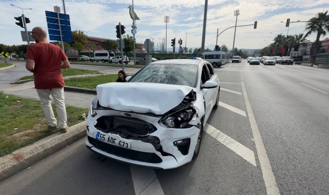 Samsun'da zincirleme kaza