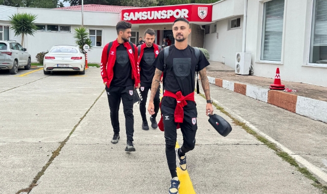 Samsunspor, Kasımpaşa karşılaşması için yola çıktı