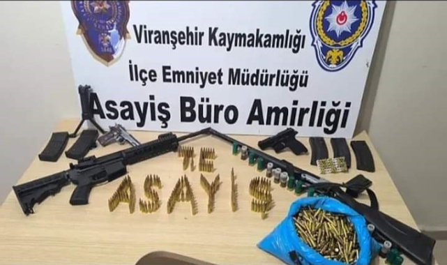 Şanlıurfa'da silah kaçakçılığı operasyonu! 2 gözaltı