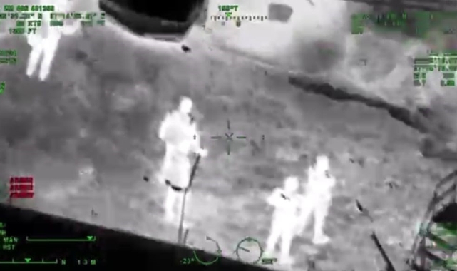 Silah tacirlerine helikopter destekli operasyon!