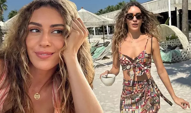 Sinem Kobal'dan yaza veda pozları