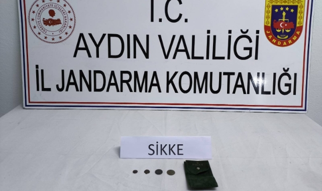 Sultanhisar’da tarihi objeler ele geçirildi