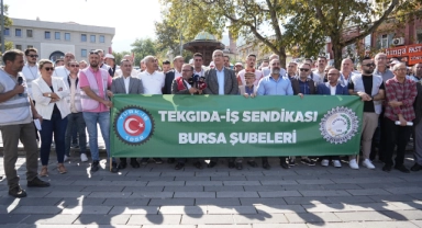 Tekgıda-İş Bursa Şube Başkanı Zeki Ertürk: "Sendika üyesi olduğu için 146 kişi işten çıkarıldı"