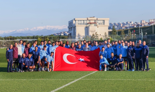 Trabzonspor, Fenerbahçe maçı hazırlıklarını sürdürdü