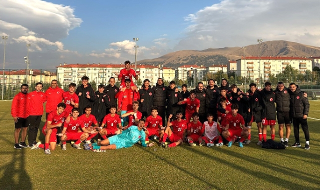 U16 Milli Takımı, ilk maçında galip geldic