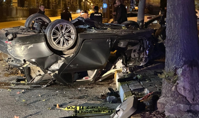 Van'da feci kaza!