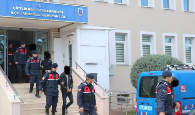 Yalova merkezli 8 ilde eş zamanlı operasyonla yediemin çetesi çökertildi