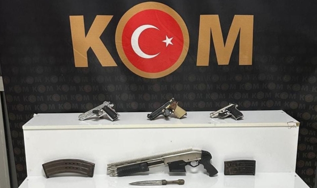 Yasadışı silah bulunduran şahıs yakalandı