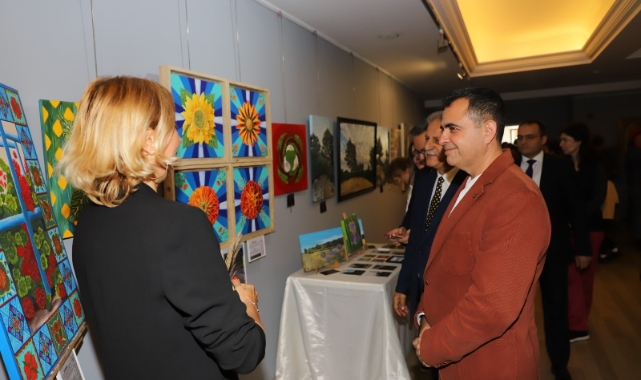 9. Alanya Uluslararası Sanat Sergisi açıldı