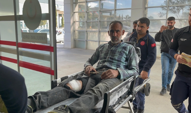 Adıyaman’da ayağını ahşap kesme makinesine kaptıran işçi yaralandı