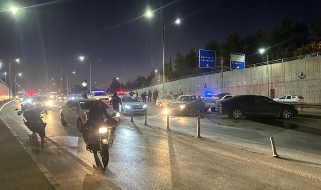 Adıyaman’da zincirleme kaza! 1 yaralı