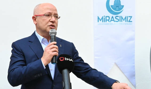 AK Parti Bursa İl Başkanı Davut Gürkan: "Kudüs kırmızı çizgimizdir"