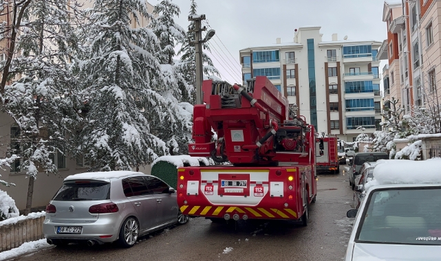 Aksaray’da öğretmenevinde yangın paniği
