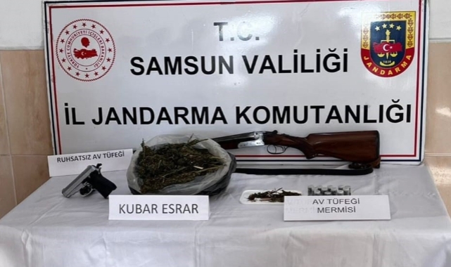 Alaçam'da uyuşturucu operasyonu