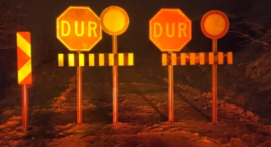 Artvin'de Bülbülan Geçidi kar yağışı nedeniyle trafiğe kapatıldı
