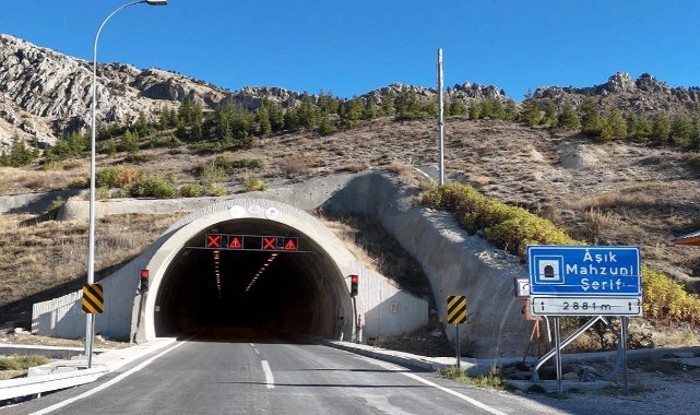 Aşık Mahzuni Şerif Tüneli bugün trafiğe açılıyor