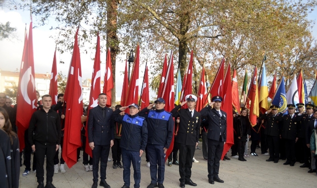 Atatürk Mudanya'da özlemle anıldı